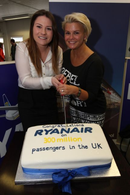 Ryanair Celebrates 300M UK Passengers