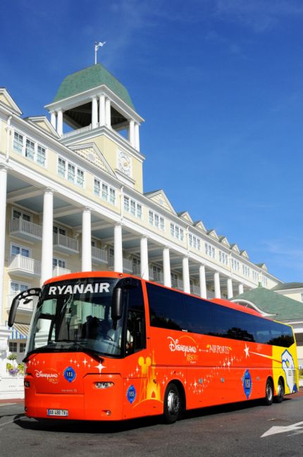 Ryanair & VEA Launch Low Cost Shuttle Transfers From Paris Beauvais To Disneyland Paris