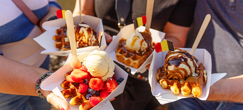 What food is the Brussels famous for ?