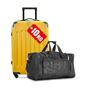 priority & 2 cabin bags
