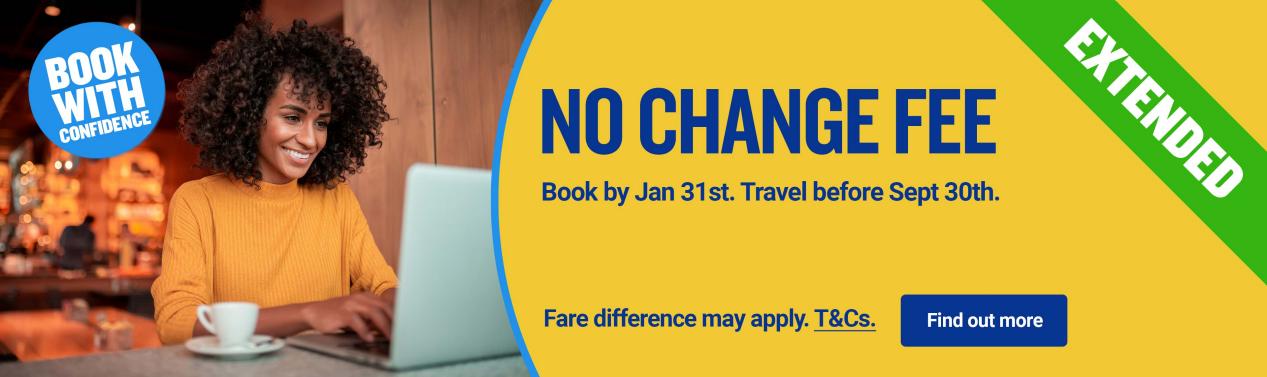 No change fee