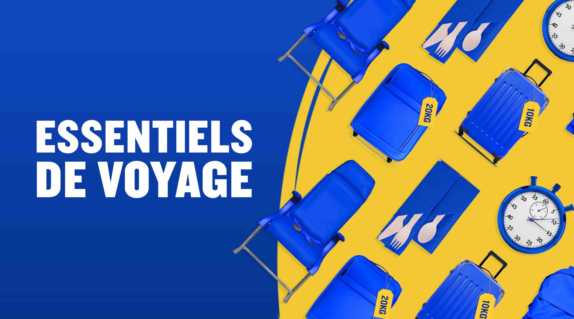 Essentiels de voyage