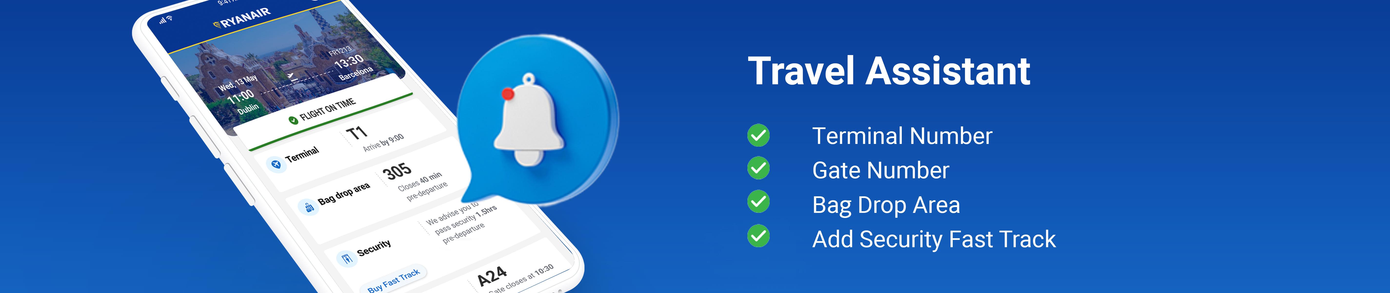 how to find flight number ryanair app
