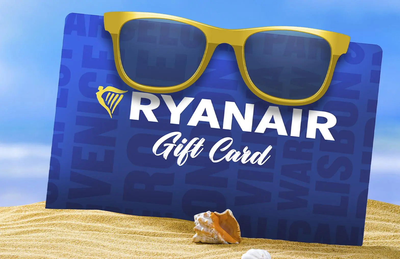 Karta podarunkowa do Ryanair’a