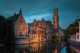 Exploring Bruges - image of Bruges at night